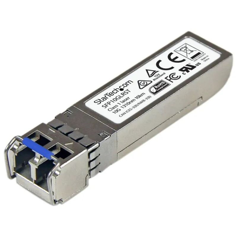 StarTech.com SFP10GLRST Modulo ricetrasmettitore SFP+ 10GBASE-LR 10 Gbps Fibra Monomodale 1310 nm LC DDM Hot StarTech.com SFP10GLRST Modulo ricetrasmettitore SFP+ 10GBASE-LR 10 Gbps Fibra Monomodale 1310 nm LC DDM Hot