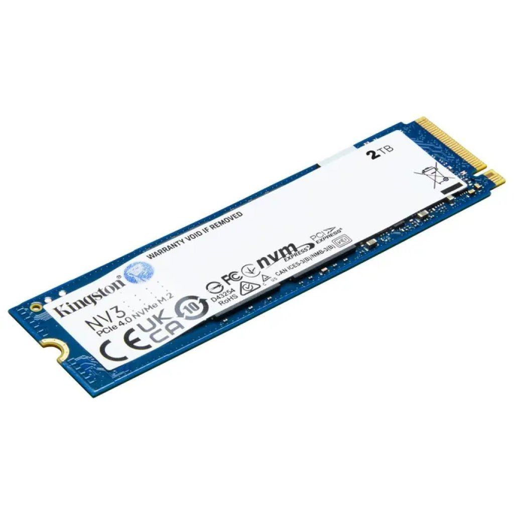 Kingston Technology SNV3S-2000G 2000G NV3 M.2 2280 NVMe SSD Capacita' 2 TB Velocita' lettura 6000 MB