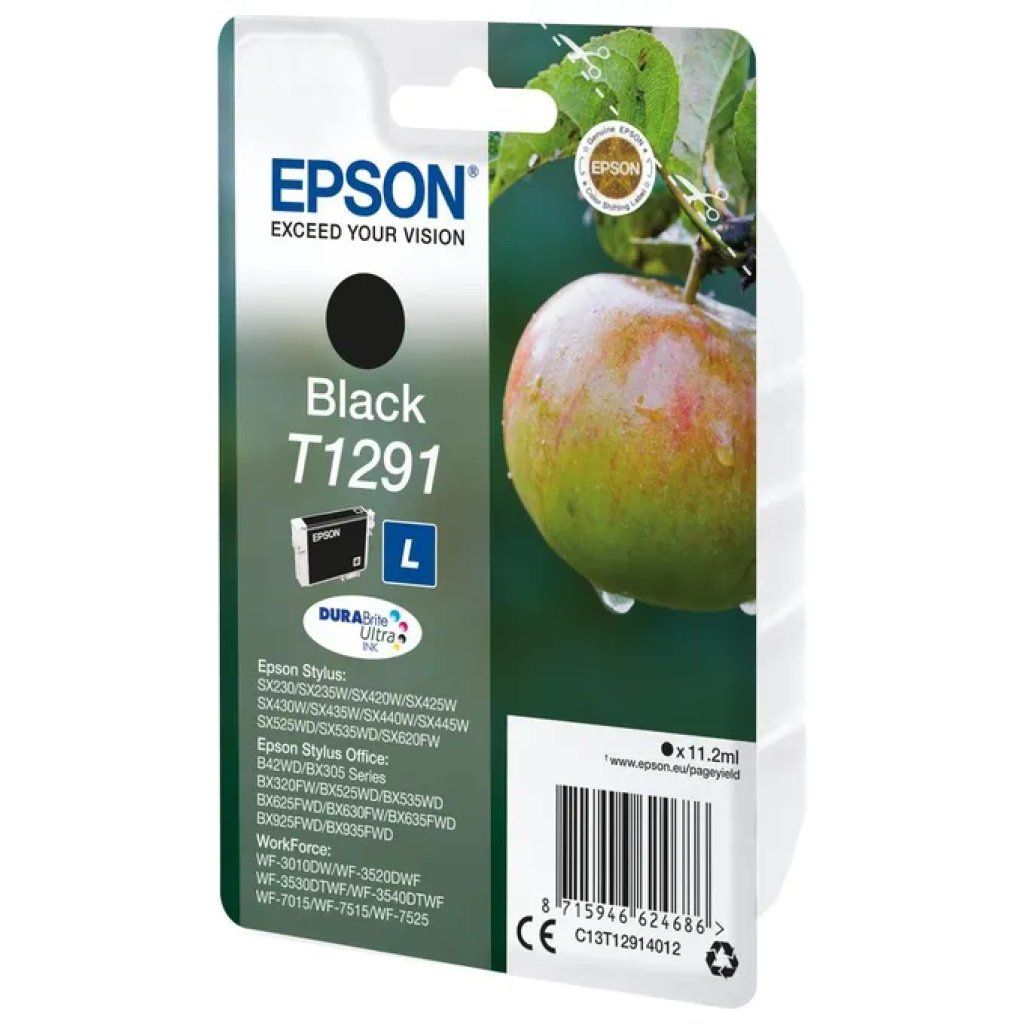 Epson T1291 Cartuccia Originale Nero DURABrite Ultra Epson T1291 Cartuccia Originale Nero DURABrite Ultra