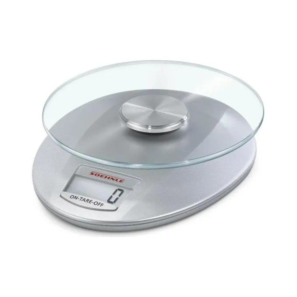 Soehnle Roma Silver 65856 2 – Bilancia da cucina elettronica 5 kg Soehnle Roma Silver 65856 2 – Bilancia da cucina elettronica 5 kg
