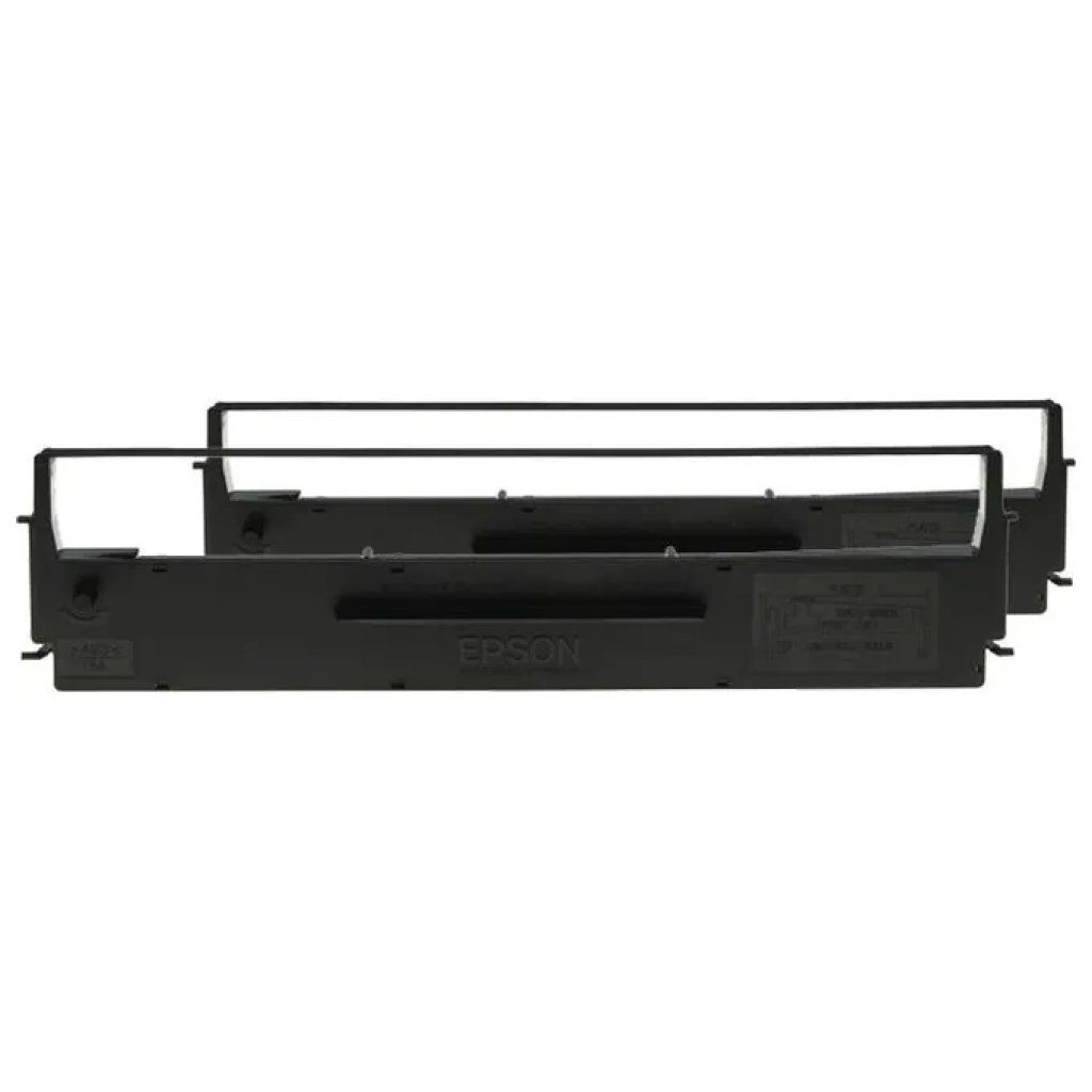 Epson C13S015647 – Confezione doppia di nastri neri Epson C13S015647 – Confezione doppia di nastri neri