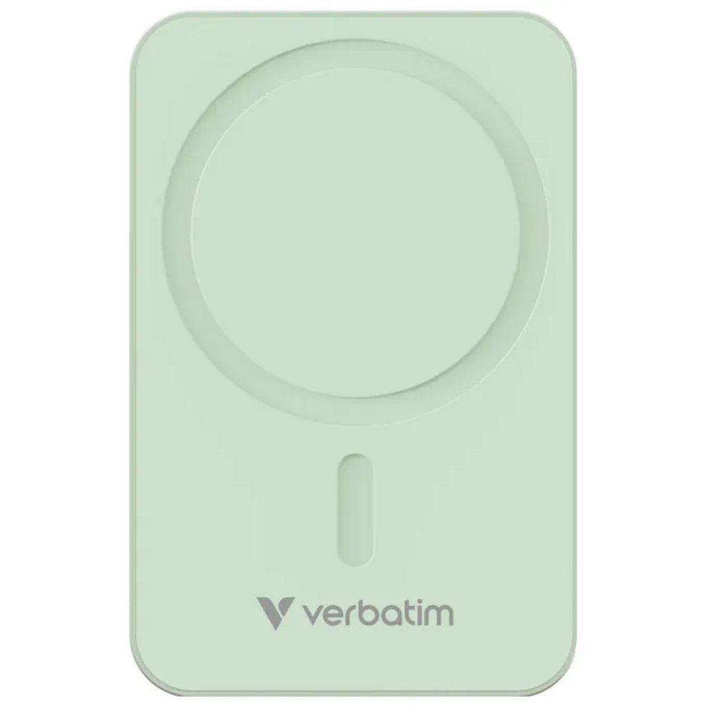 Verbatim Charge 'n' Go Power Bank Wireless 20.000 mAh Verde Verbatim Charge 'n' Go Power Bank Wireless 20.000 mAh Verde