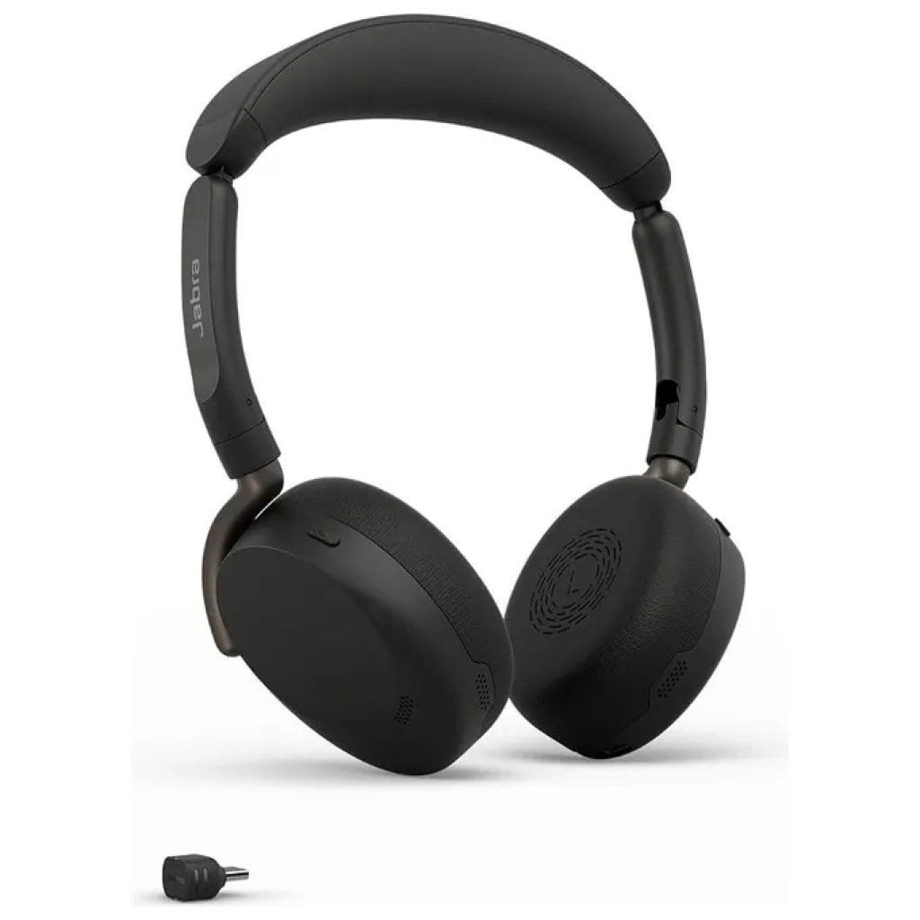 Jabra Evolve3 65 cuffie wireless Bluetooth con microfono USB-C, nere Jabra Evolve3 65 cuffie wireless Bluetooth con microfono USB-C, nere
