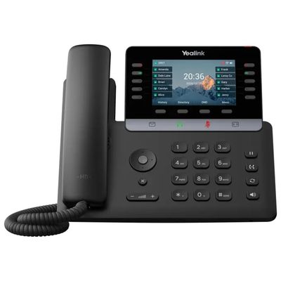 Yealink SIP-T74U Telefono IP Nero LCD 4.3'' Gigabit Ethernet T74U