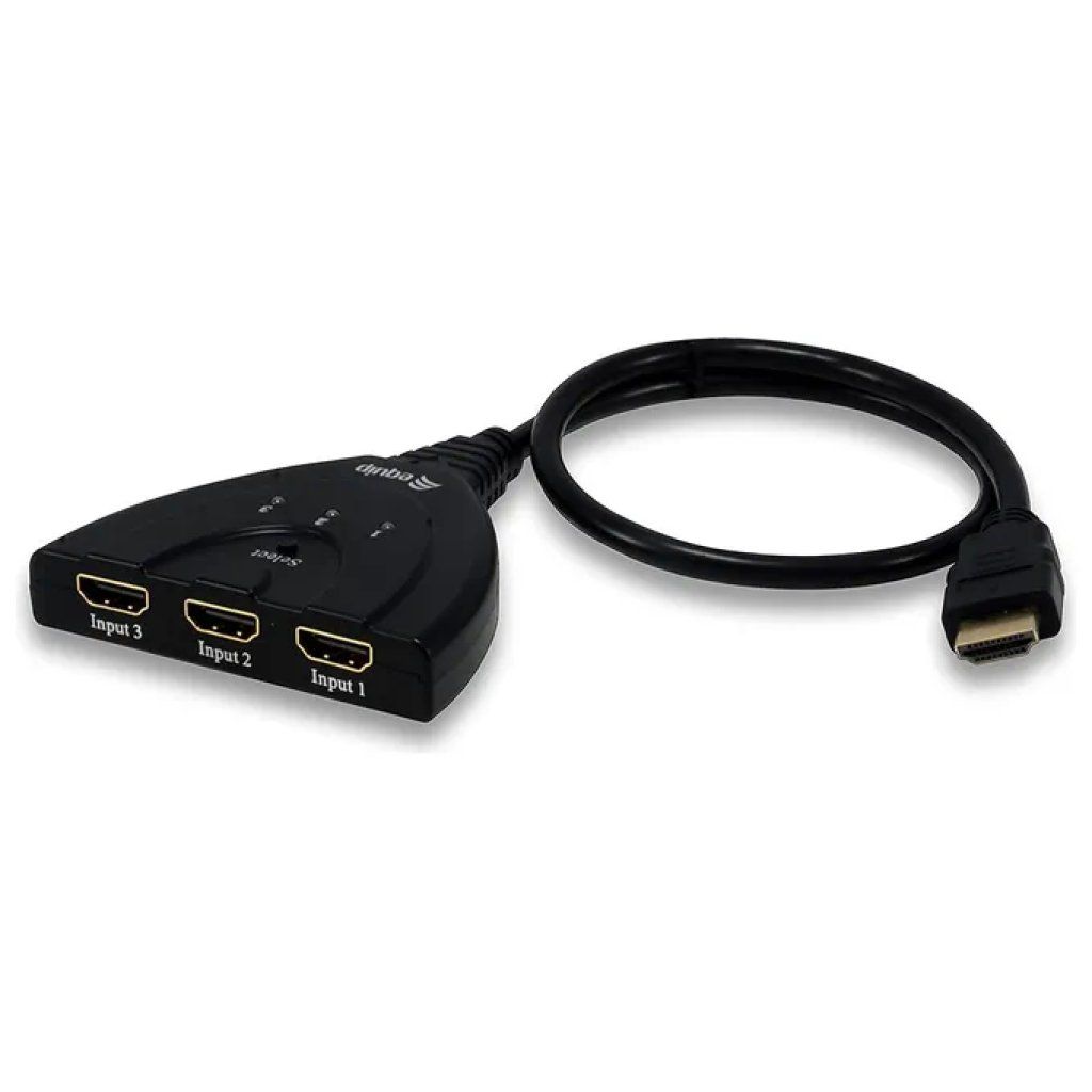 EQUIP 332703 Switch HDMI 3 ingressi Full HD EQUIP 332703 Switch HDMI 3 ingressi Full HD
