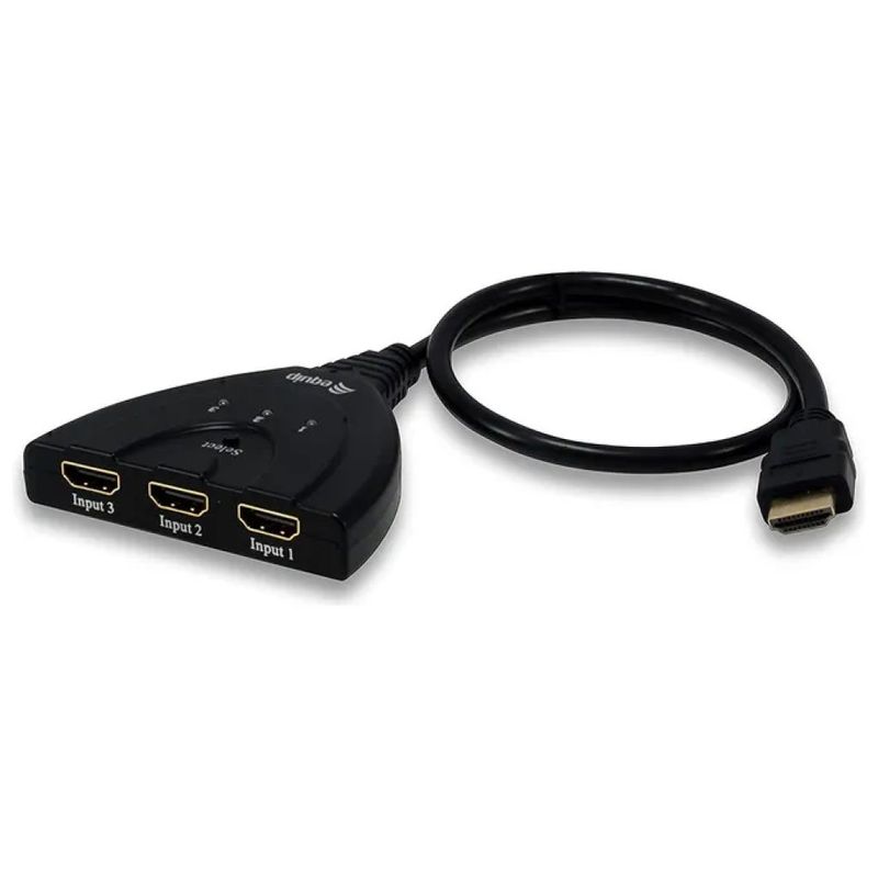 EQUIP 332703 Switch HDMI 3 ingressi Full HD EQUIP 332703 Switch HDMI 3 ingressi Full HD