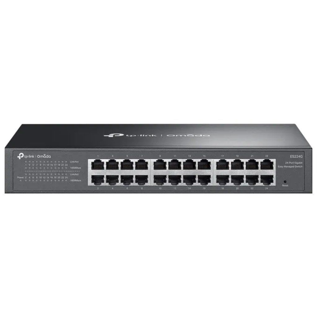 TP-Link ES224G Omada Switch Gigabit Easy Managed L2 24 porte RJ45 10-100