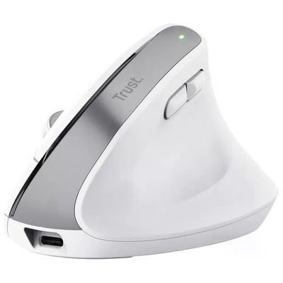 Trust Bayo+ Mouse Ergonomico Verticale Wireless Bianco