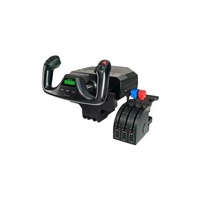 Logitech 945-000004 Saitek PRO Flight Yoke System Controller per Simulatori di Volo PC USB 2.0 colore Nero