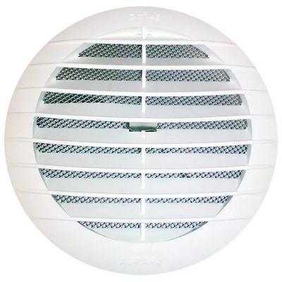 IDRO BRIC SP0044GR Griglia Aerazione Tonda Termoflex Pieghevole Antisfondamento 190 mm per Tubo 125 160 mm