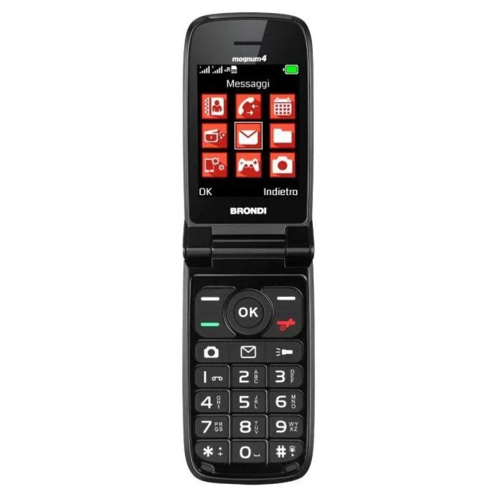 Brondi Magnum 4 Telefono Cellulare Dual SIM Rosso