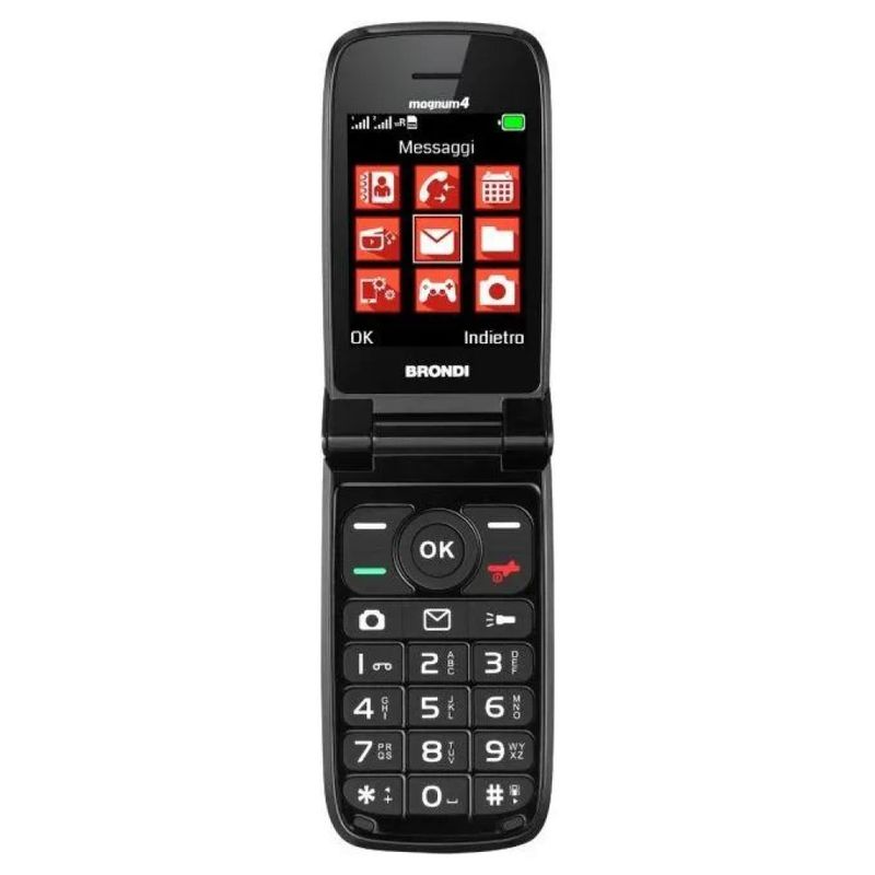 Brondi Magnum 4 Telefono Cellulare Dual SIM Rosso