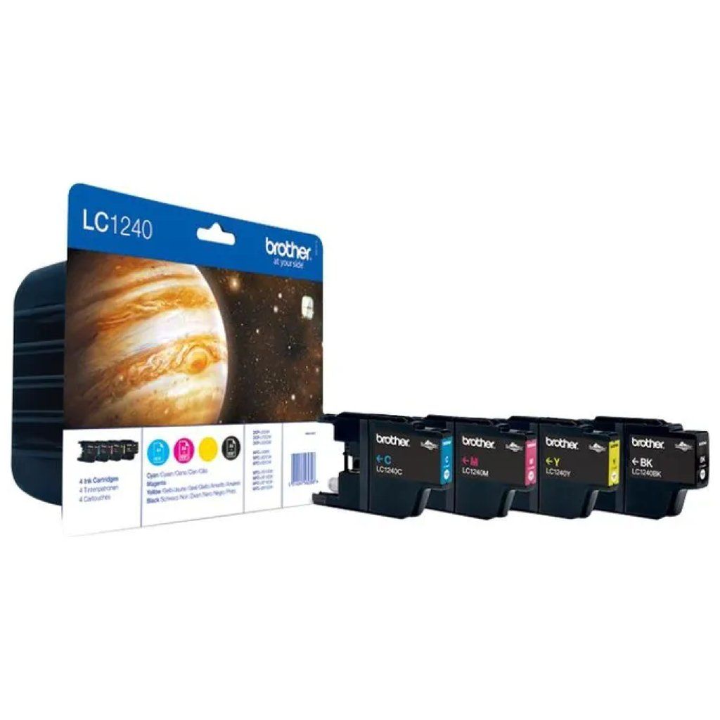 Brother LC1240 Cartucce InkJet Originali Capacita' Standard fino a 600 Pagine per Stampanti MFCJ430W
