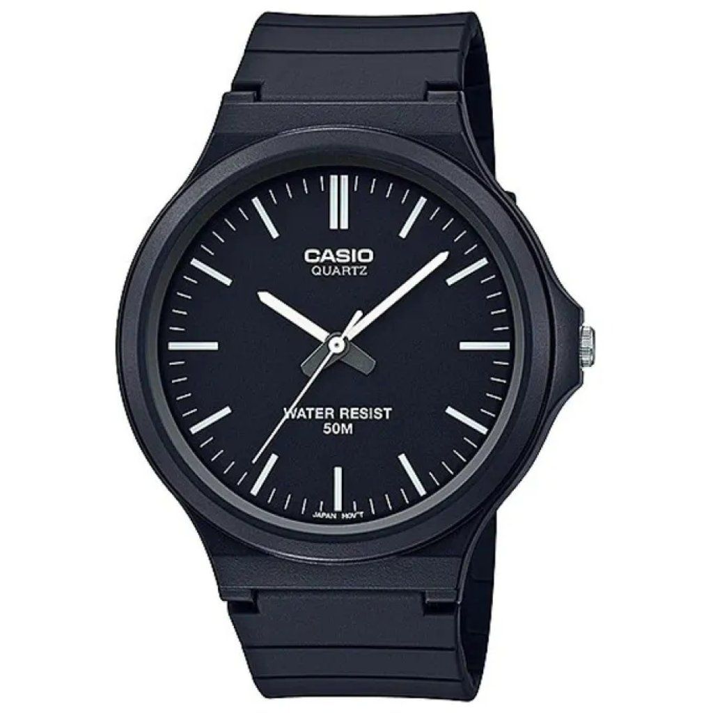 Casio MW-240-1EVEF Orologio Uomo Nero, 43,6 mm