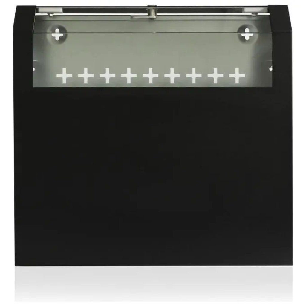EMINENT Armadio Rack a Muro 19'' 5U, Profondità 14,2 cm, Nero