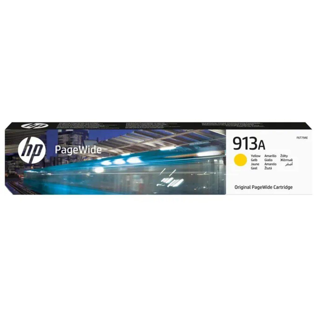 HP Cartuccia originale HP 913A F6T79AE gialla – 3.000 pagine HP Cartuccia originale HP 913A F6T79AE gialla – 3.000 pagine