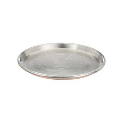 VIGOR-BLINKY Vigor Heavy teglia tonda in rame stagnato 45 cm, bordo 3 cm