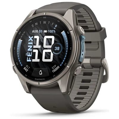 Garmin 010-04761-11 fēnix 9 Smartwatch AMOLED 43 mm Titanio con GPS Wi-Fi 64 GB colore Titanio Garmin 010-04761-11 fēnix 9 Smartwatch AMOLED 43 mm Titanio con GPS Wi-Fi 64 GB colore Titanio