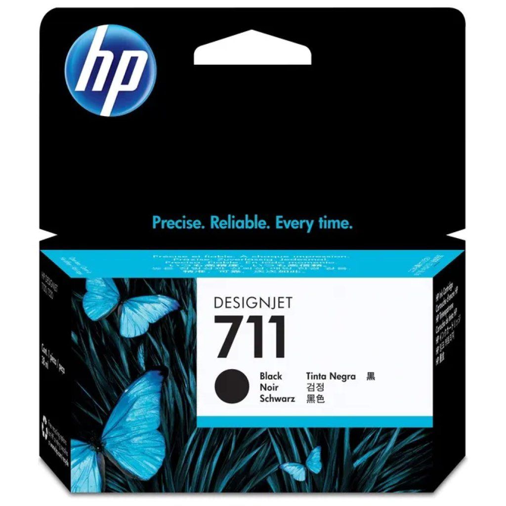 HP Cartuccia originale HP 711 CZ129A nero, 38 ml