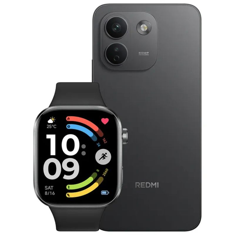 Xiaomi MZB0P2RBD RedmiNote17 ProMax+W6 Smartphone 5G 8 GB 256 GB 6.83'' 9210 mAh colore Nero