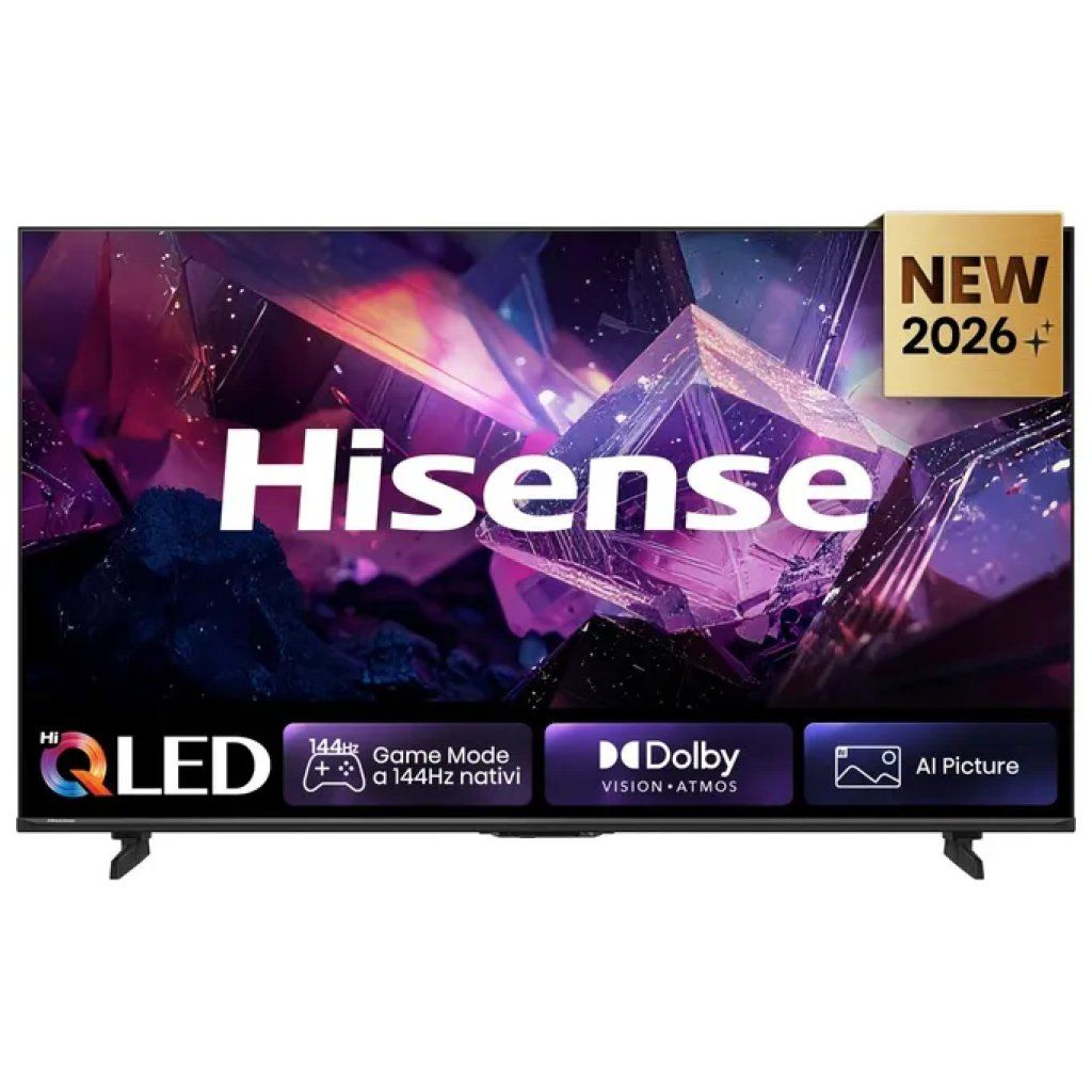 Hisense 85Q7S Smart TV QLED 4K UHD 144 Hz, 85 pollici, Nero
