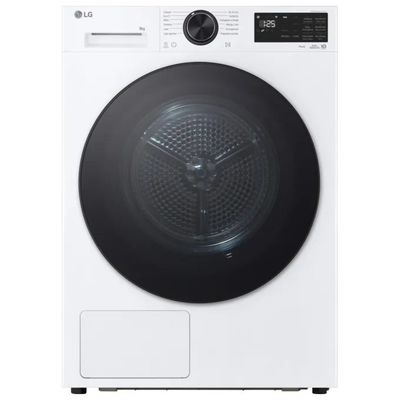 LG RNX59TLBAI Asciugatrice AI Dry 9 kg Classe B, TurboDry, Allergy Care, Wi-Fi, Bianca