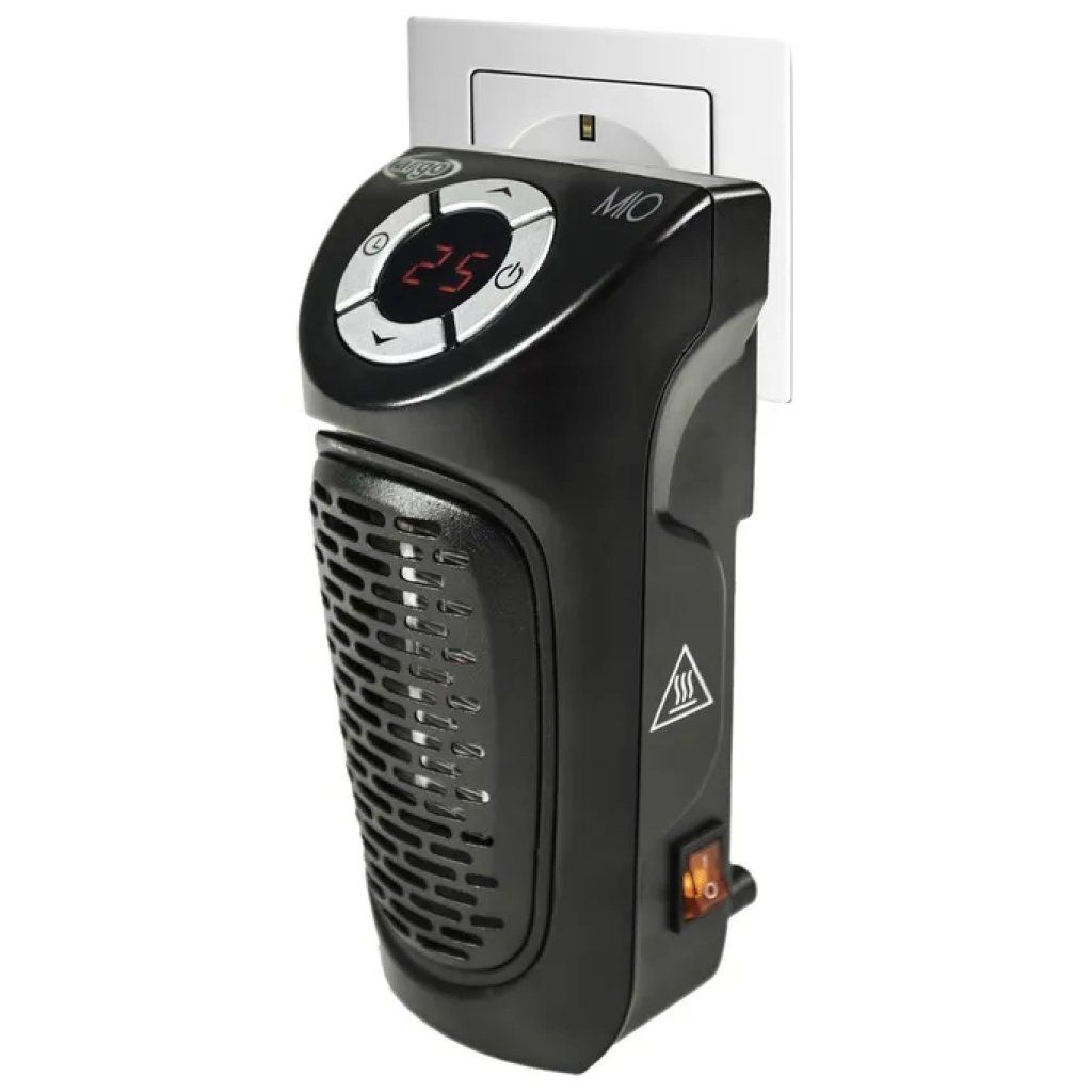 ARGO MIO Termoventilatore Ceramico da Parete 350 W Nero ARGO MIO Termoventilatore Ceramico da Parete 350 W Nero