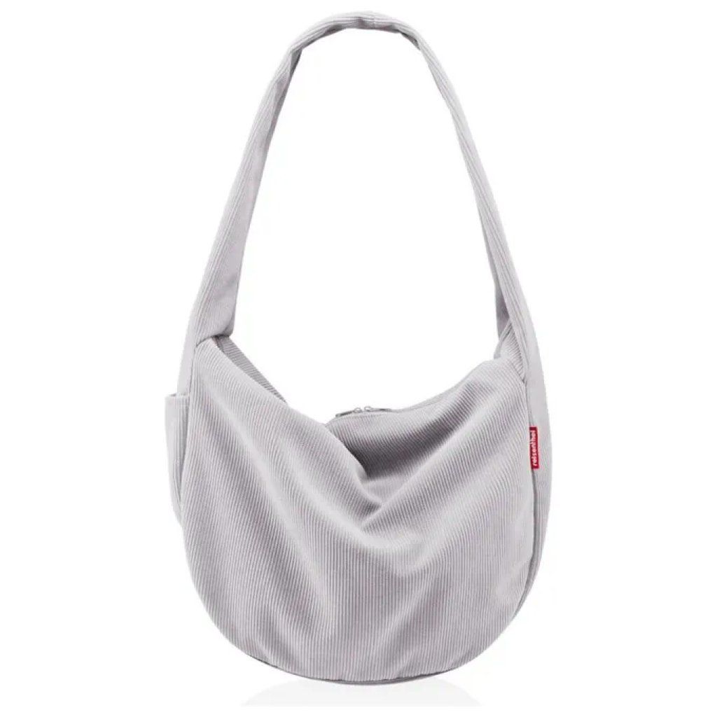 Reisenthel GO7084 Moonbag Schoudertas Ritssluiting Schouderband 48 cm grijs