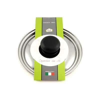 3C CASA Coperchio in Acciaio Inox 14 cm 3C CASA Coperchio in Acciaio Inox 14 cm