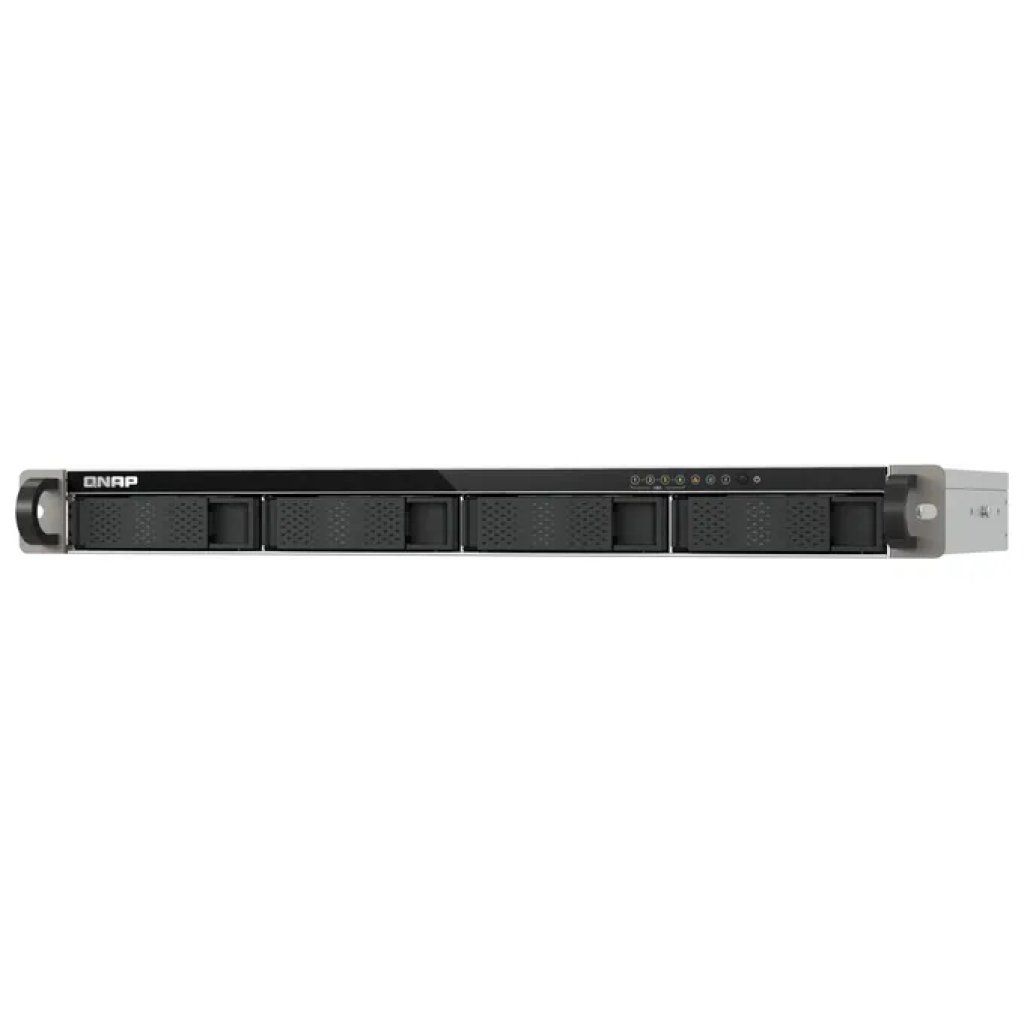 QNAP TS-433eU NAS Rack 1U 4 bay Cortex-A55 4GB RAM per PMI Archiviazione di rete