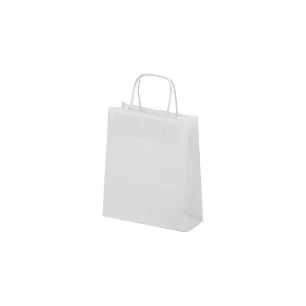 SAUL SADOCH REX Rex Sadoch Allegra Shopper in Carta Bianca 22 × 10 × 27 cm, 25 pezzi