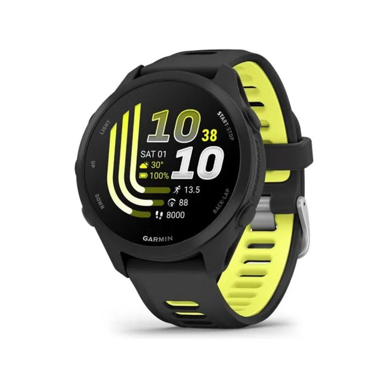 Garmin 010-03920-00 Forerunner 170 Smartwatch AMOLED 1,2'' GPS colore Nero-Amp Giallo