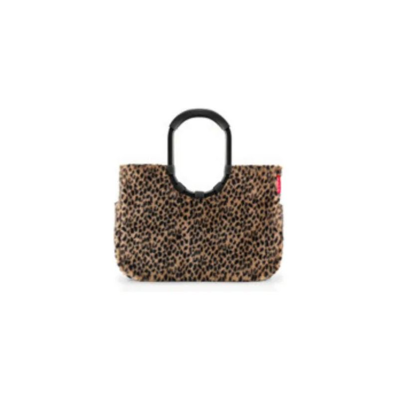 Reisenthel OR6072 Loopshopper L Borsa per la spesa in finta pelliccia 46x34 5x25 cm colore Leo Reisenthel OR6072 Loopshopper L Borsa per la spesa in finta pelliccia 46x34 5x25 cm colore Leo