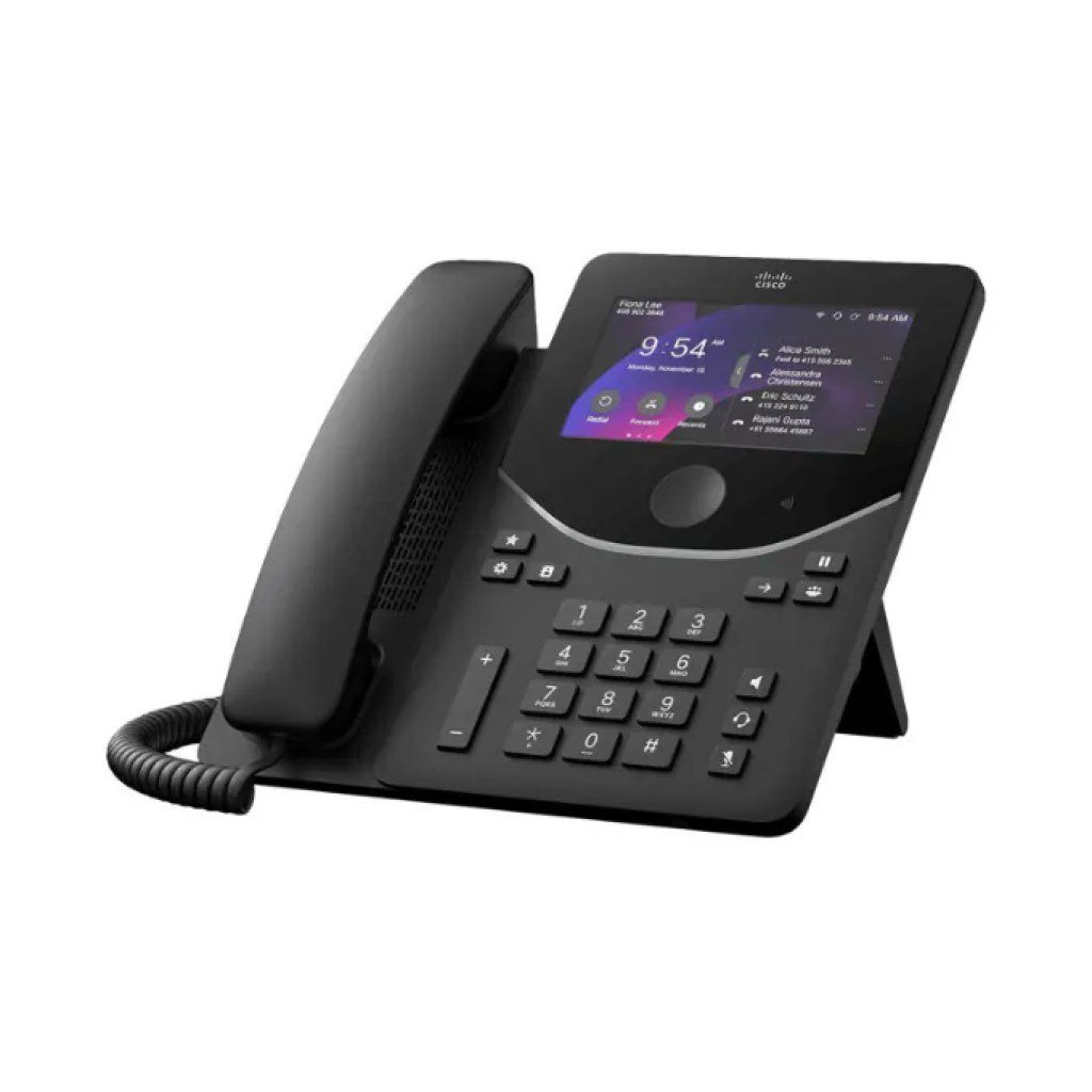 Cisco DP-9871-K9 DESK PHONE 9871 CARBON Telefono IP Touchscreen 5'' Wi-Fi Bluetooth 5