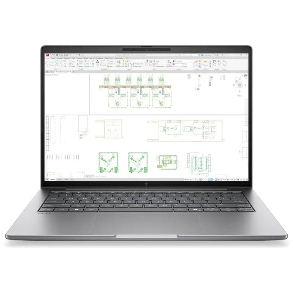 HP DS3W9AT ZBook 8 14 G2i AI Workstation Mobile Copilot+ PC Laptop 14'' WUXGA Intel Core Ultra 7 48