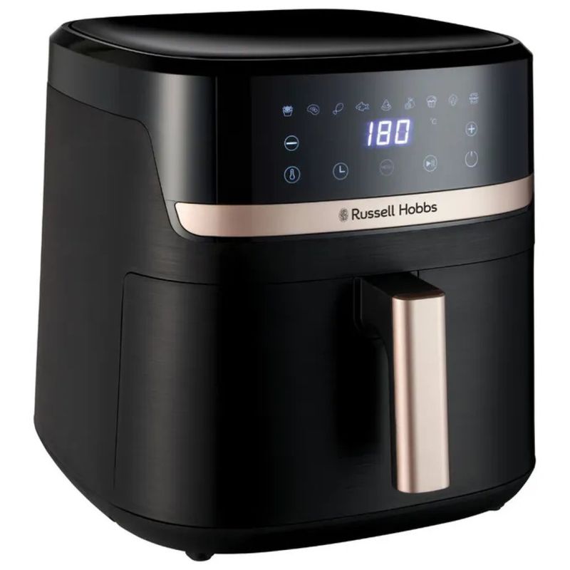 Russell Hobbs SatisFry 27630-56 Friggitrice ad Aria 8,3 L, 1800 W, 9 Programmi, Nero