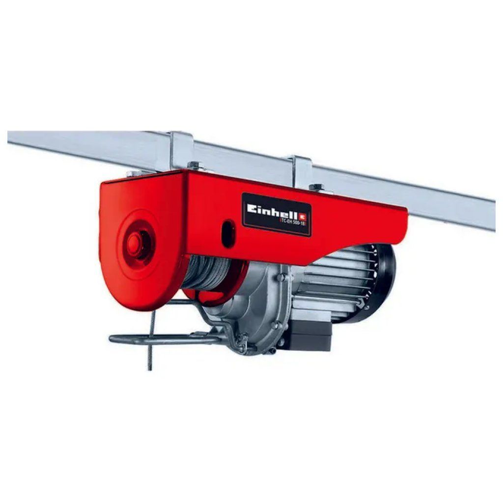 Einhell TC-EH 500-18 Paranco Elettrico 500 kg, 1000 W, Cavo 18 m Einhell TC-EH 500-18 Paranco Elettrico 500 kg, 1000 W, Cavo 18 m