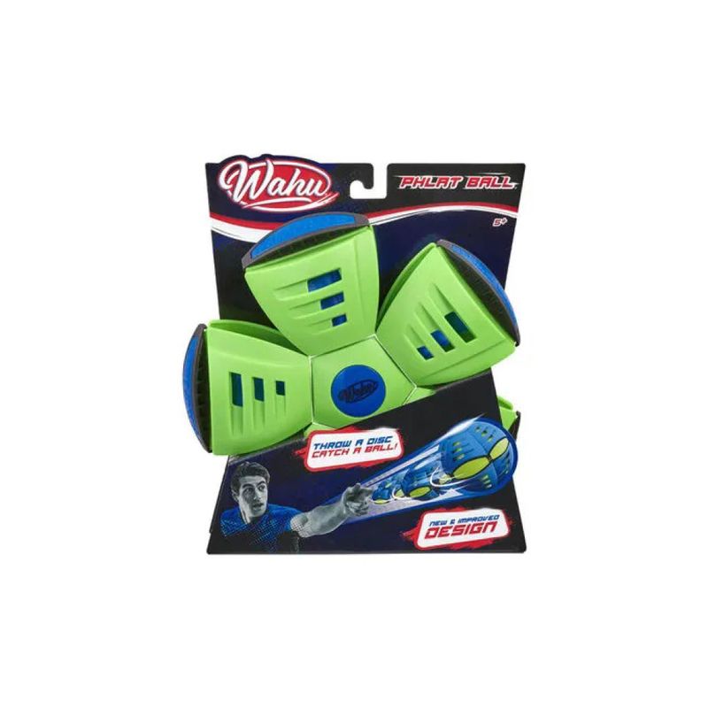 Goliath Phlat Ball Frisbee Trasformabile Verde e Blu, 23 cm Goliath Phlat Ball Frisbee Trasformabile Verde e Blu, 23 cm