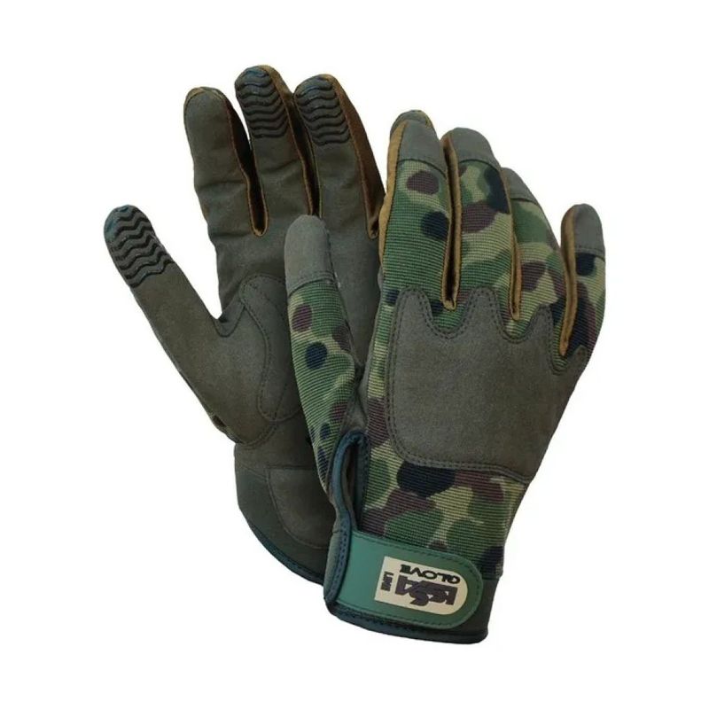 Issaline Work&Sport Army Guanti da Lavoro XL Mimetici