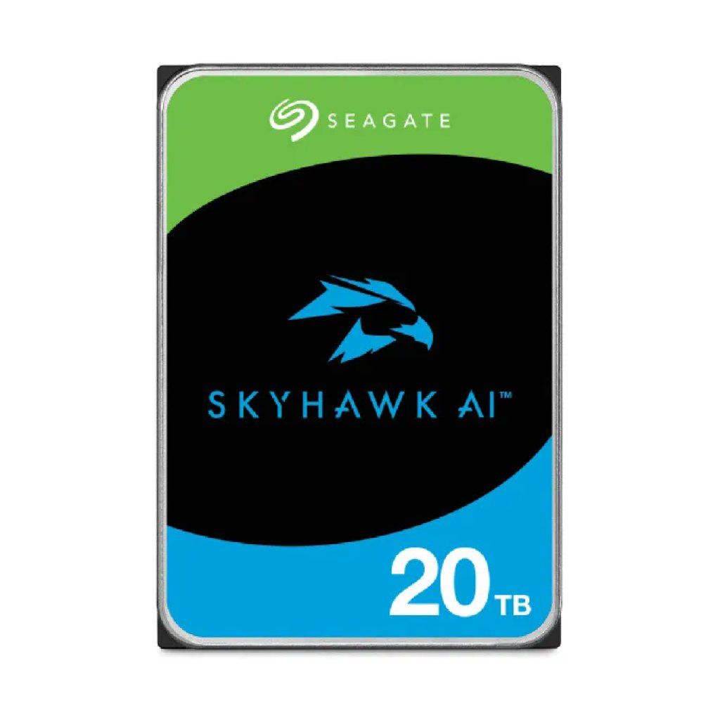 Seagate ST20000VE003 SkyHawk AI Disco Rigido Interno 20 TB 7200 rpm 512 MB Sata III colore Nero Seagate ST20000VE003 SkyHawk AI Disco Rigido Interno 20 TB 7200 rpm 512 MB Sata III colore Nero