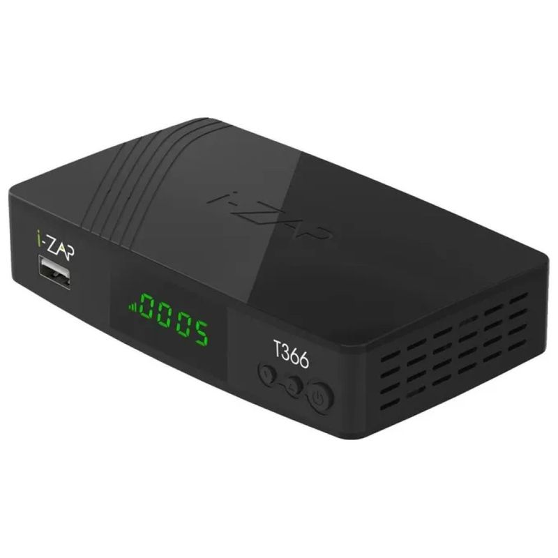 I-ZAP T366 Ricevitore Digitale Terrestre DVB-T2 HD HEVC 10 Bit