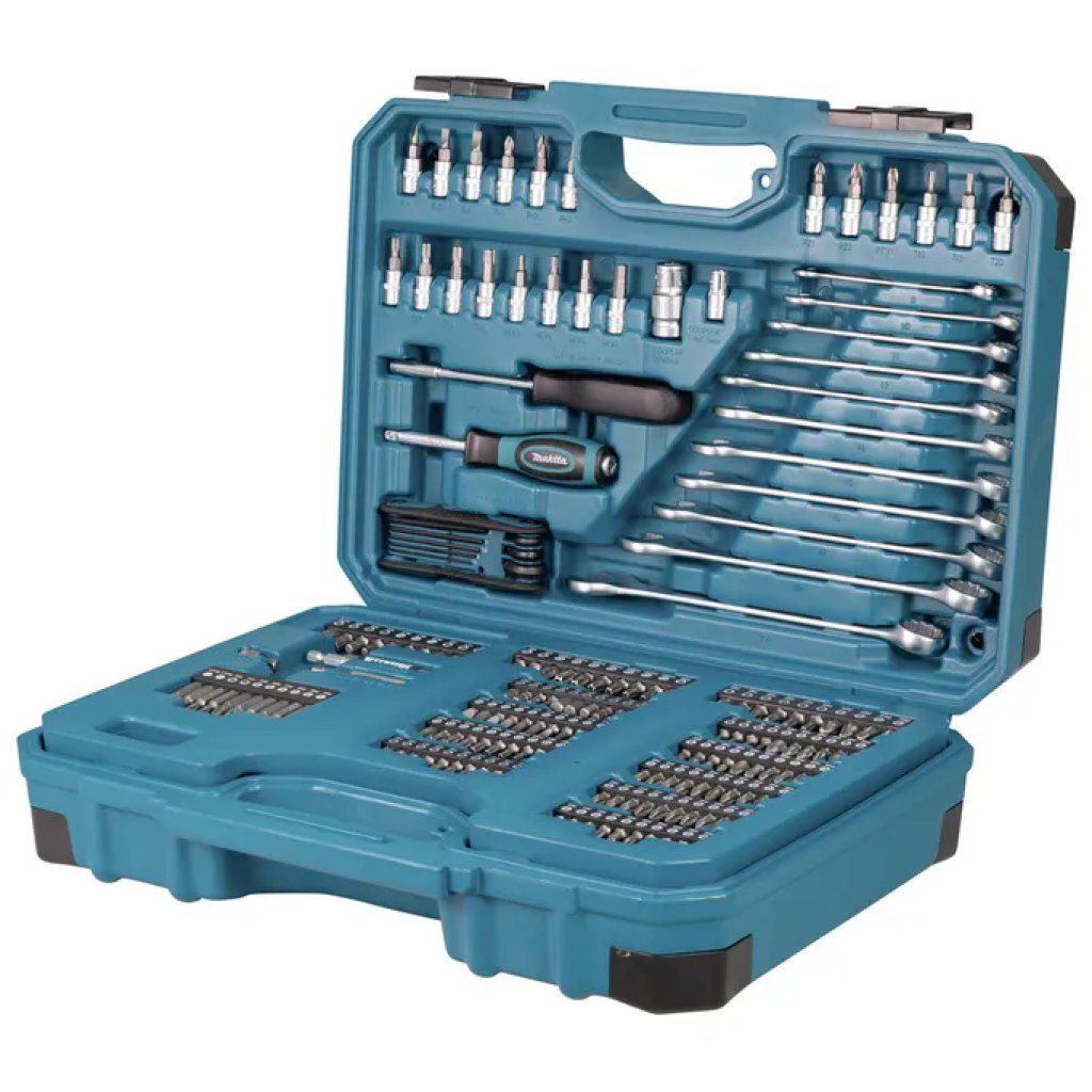 Makita E-17980 Set di utensili meccanici da 231 pezzi
