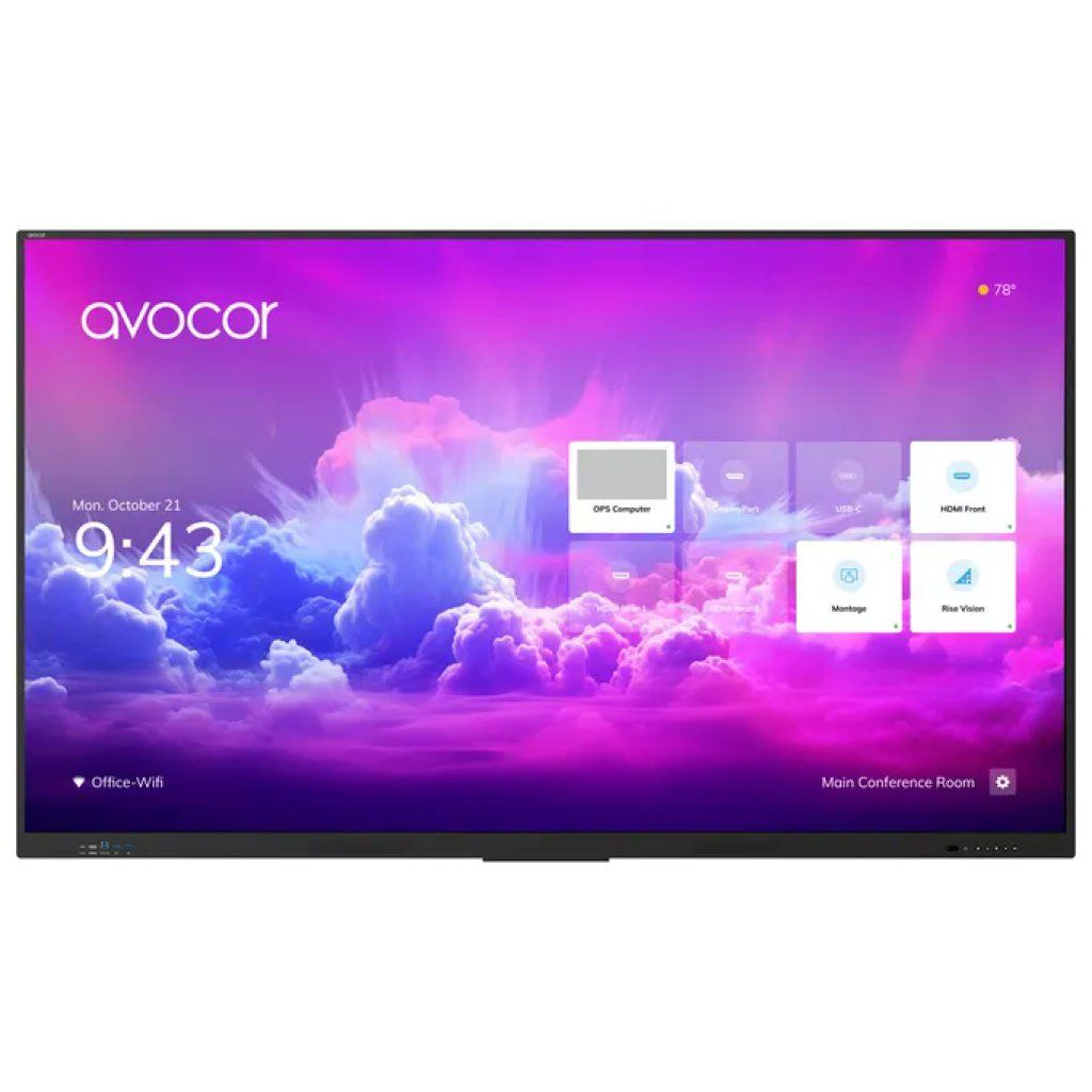 Avocor AVE-6550 E-50 Display Interattivo 65 Avocor AVE-6550 E-50 Display Interattivo 65" 4K UHD