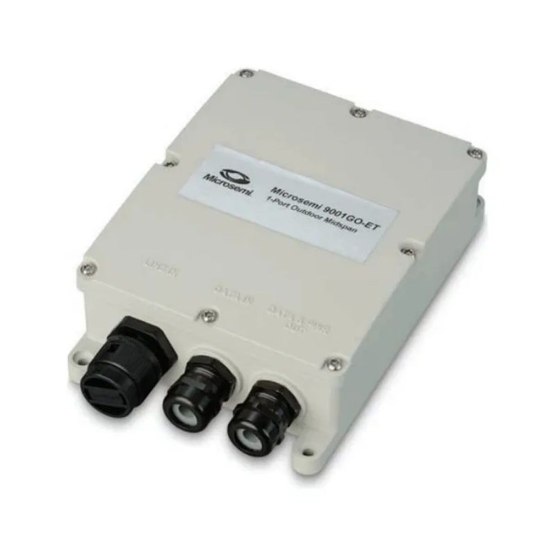 Microsemi PD-9001GO-ET Gigabit Ethernet 54 V 30 W IEEE 802.3af-at 100-240 V colore Nero