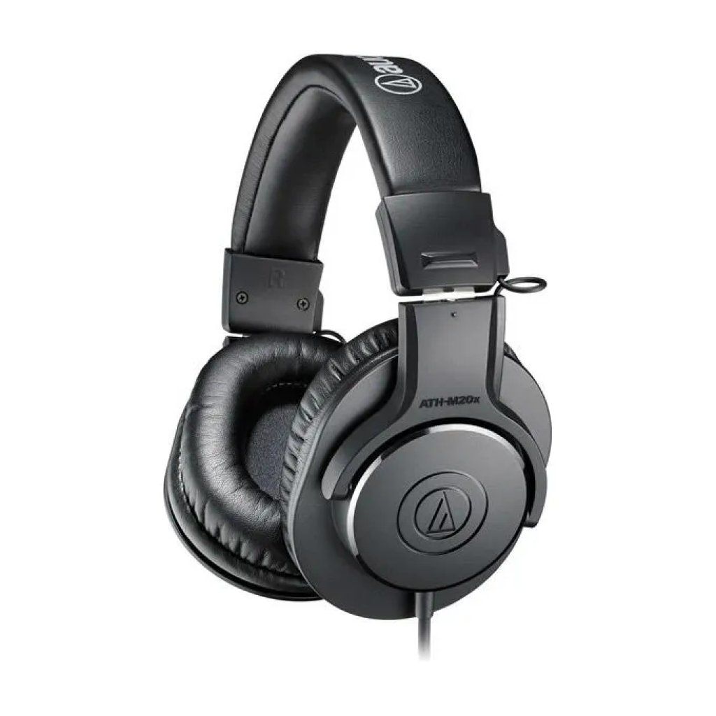 AUDIO TECHNICA Audio-Technica ATH-M20X Cuffie Monitor Professionali Circumaurali Chiuse, Nero AUDIO TECHNICA Audio-Technica ATH-M20X Cuffie Monitor Professionali Circumaurali Chiuse, Nero