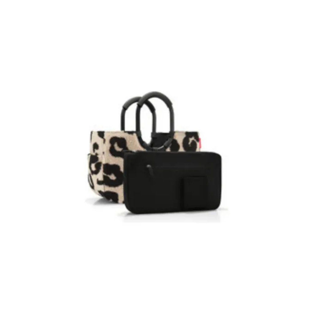Reisenthel OS6071 Loopshopper M Borsa per la spesa 12 l con chiusura a zip e manici ergonomici colore Crema