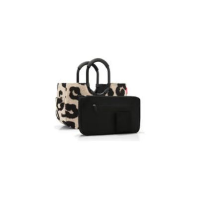 Reisenthel OS6071 Loopshopper M Borsa per la spesa 12 l con chiusura a zip e manici ergonomici colore Crema