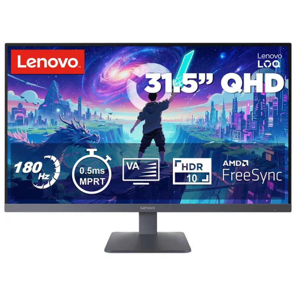 Lenovo 68F7GAC1EU LOQ Monitor 32 pollici WQHD 2560x1440 Pixel Tempo di risposta 0 Lenovo 68F7GAC1EU LOQ Monitor 32 pollici WQHD 2560x1440 Pixel Tempo di risposta 0