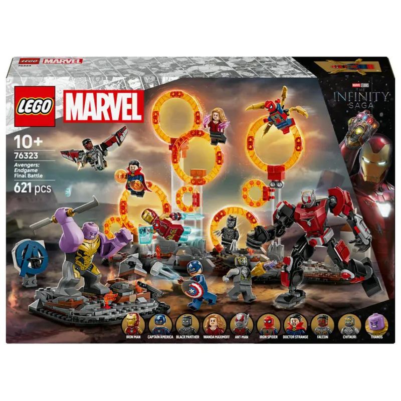 LEGO Marvel Avengers: Endgame – La Battaglia Finale 76323, 621 pezzi LEGO Marvel Avengers: Endgame – La Battaglia Finale 76323, 621 pezzi