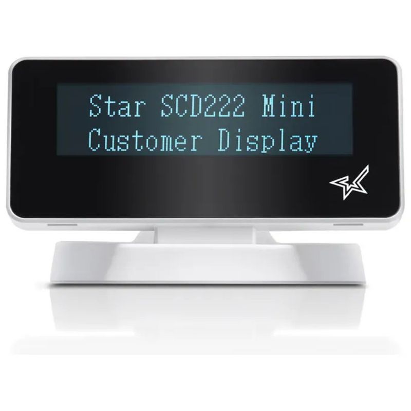 Star Micronics SCD222U Display Cliente VFD USB Bianco